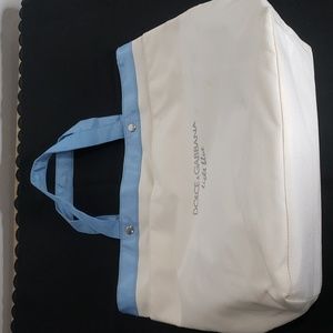 Dolce & Gabba Light Blue Fragrance Perfume Tote Bag